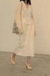 SWAYING/KNIT gradient pattern straight skirt SW202XZ07